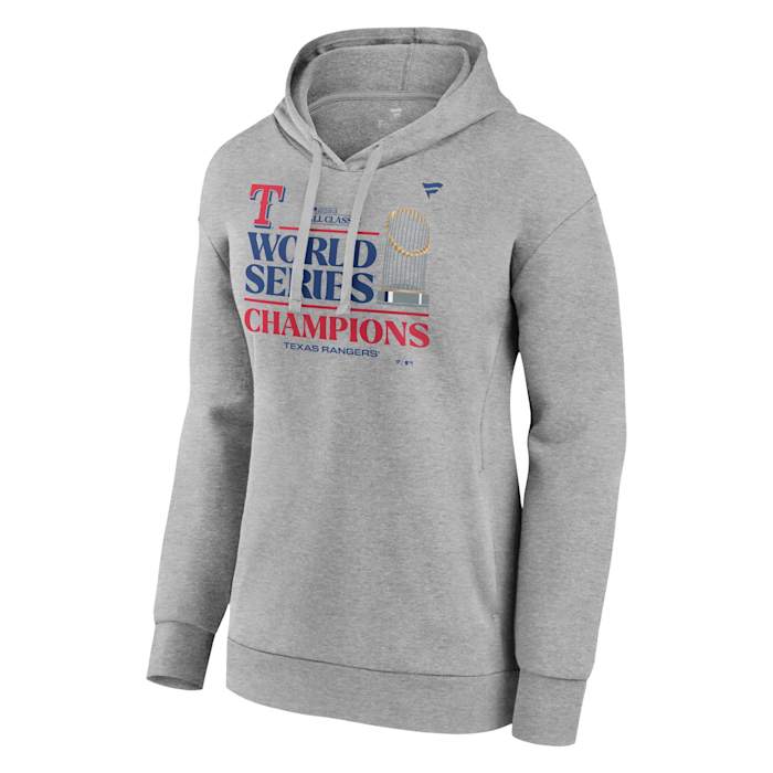 Texas Rangers 2023 World Series Champions Women's Locker Room Hoodie